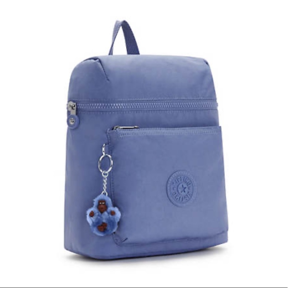 Kipling Renna Small Backpack Silky Blue - Picture 2 of 8